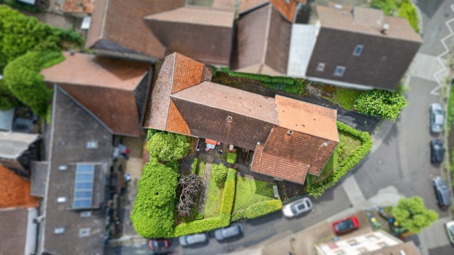 Luftaufnahme Zweifamilienhaus Keltern