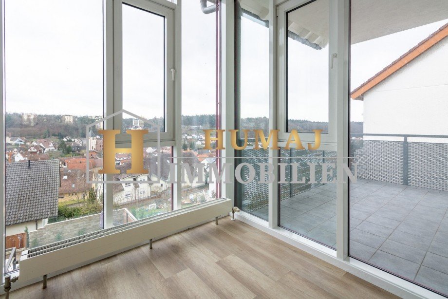 Wohnzimmer Ausblick Reihenendhaus Eisingen
