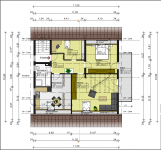 Hauptbild Helle 3-Zimmer Dachgeschosswohnung mit Balkon und Gartenanteil in Toplage von Königsbach