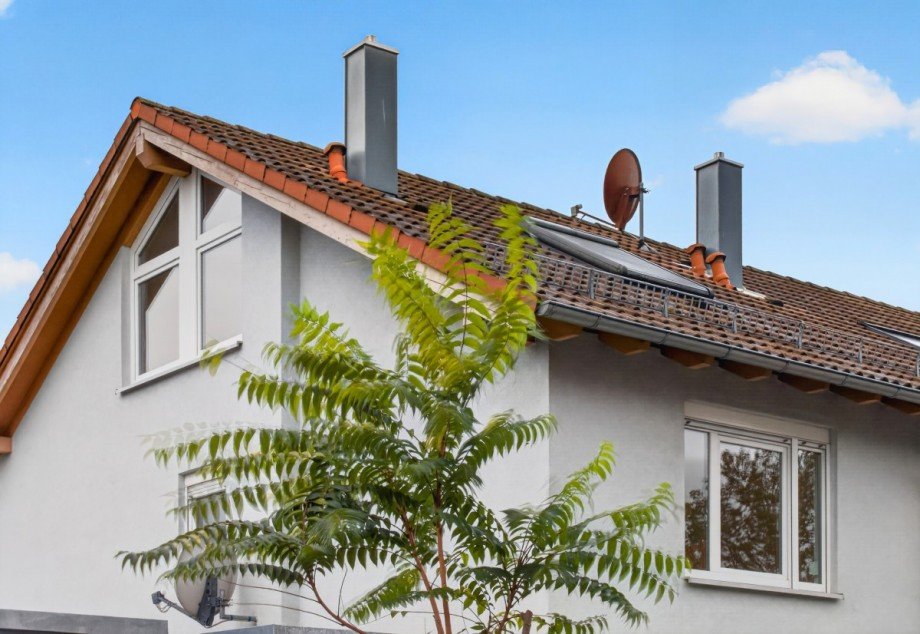 Au�enansicht Reiheneckhaus Pforzheim