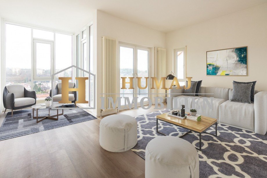Wohnzimmer Reihenendhaus Eisingen