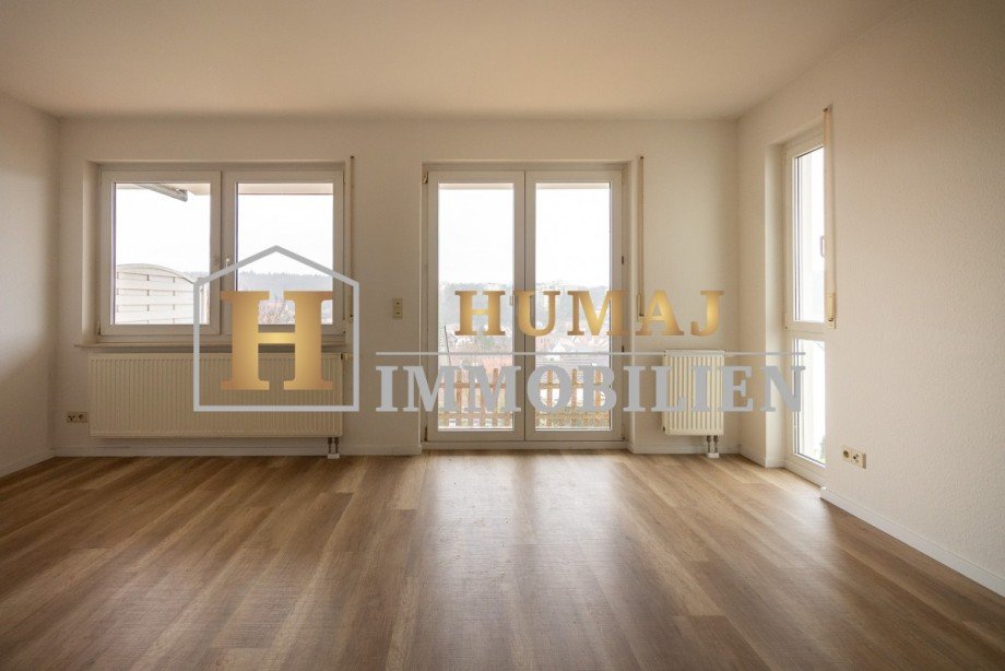 Ausblick Terrasse Reihenendhaus Eisingen