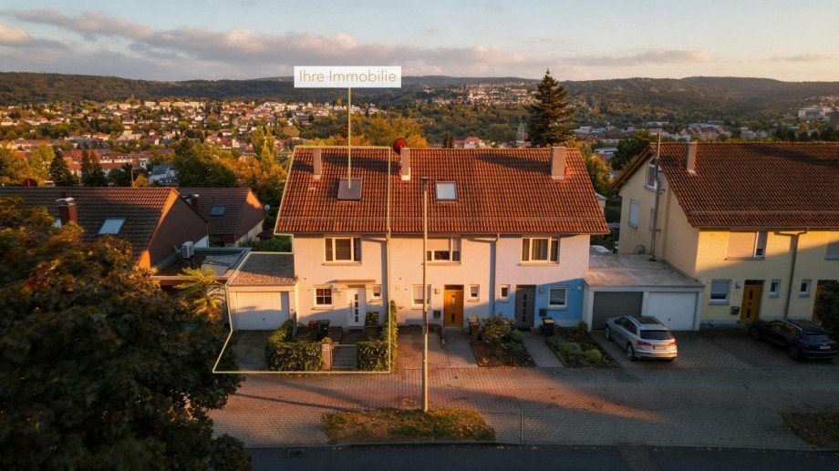 Au�enansicht Reiheneckhaus Pforzheim