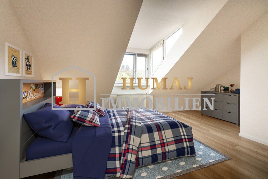 Kinderzimmer Reihenendhaus Eisingen