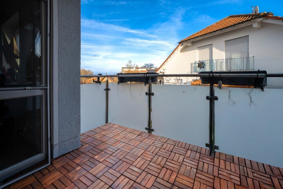 Balkon Dachgeschosswohnung Neulingen