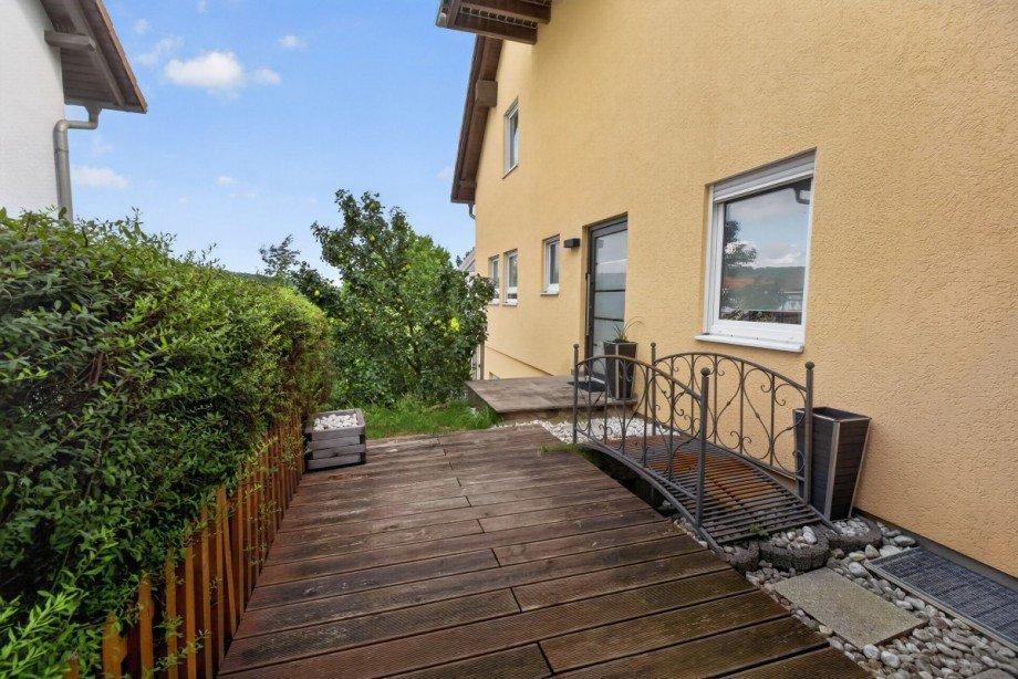 Terasse Doppelhaush�lfte Niefern-�schelbronn