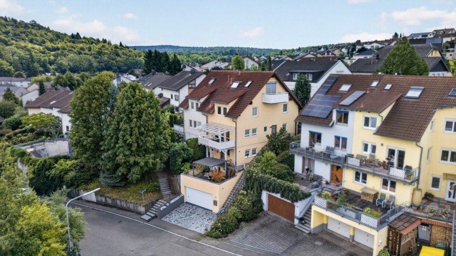 Au�enansicht Doppelhaush�lfte Niefern-�schelbronn