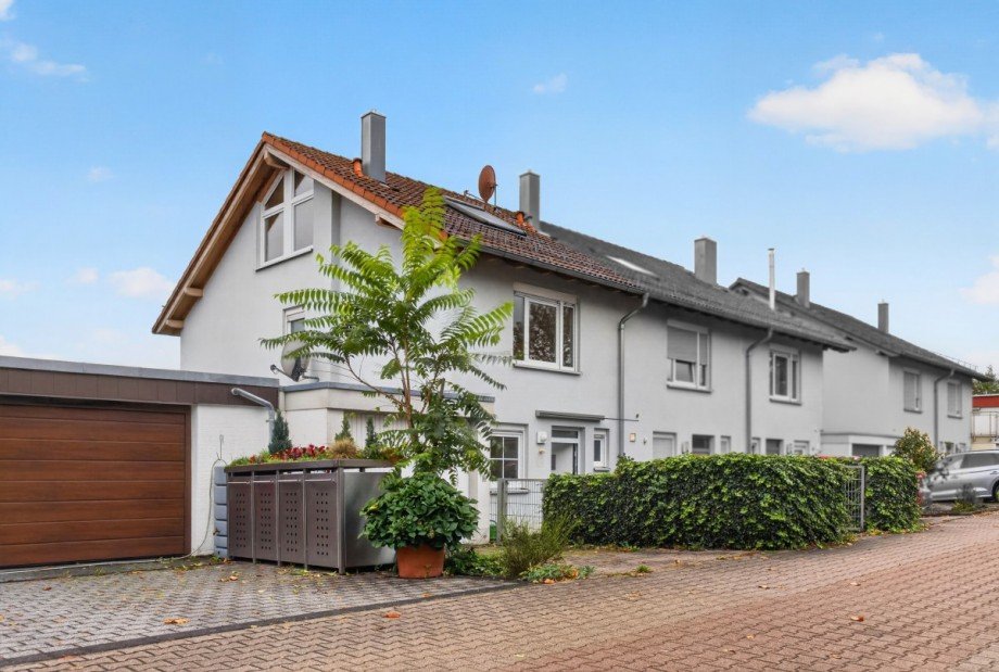 Au�enansicht Reiheneckhaus Pforzheim